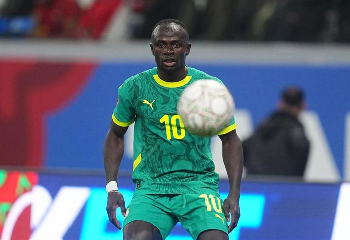 Archivo - Sadio Mané, en un partido con la selección senegalesa.