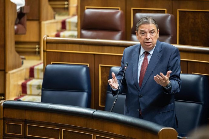 Archivo - El ministro de Agricultura, Pesca y Alimentación; Luis Planas