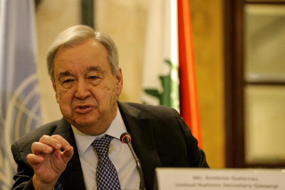 El secretario general de Naciones Unidas, António Guterres, en una imagen de archivo