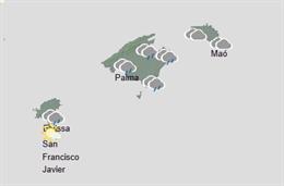 El tiempo hoy, jueves 26 de marzo, en Baleares.