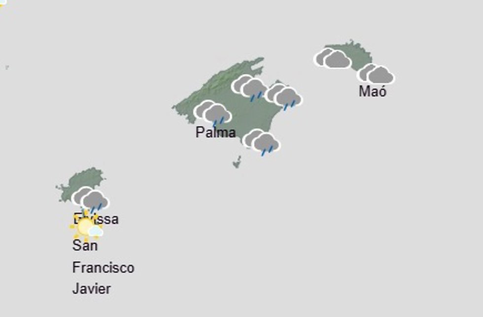 El tiempo hoy, jueves 26 de marzo, en Baleares.