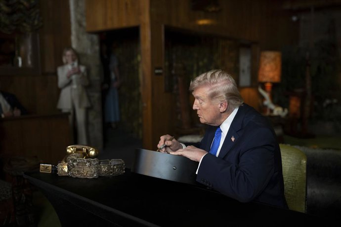 Arxiu - El president dels Estats Units, Donald Trump