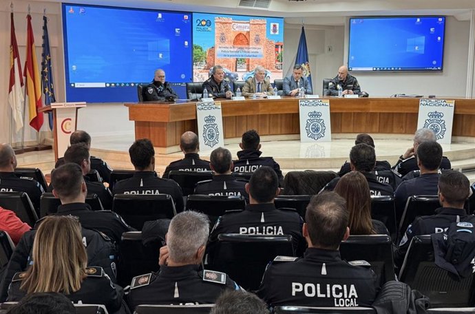 Jornada informativa para policías locales de Ciudad Real.