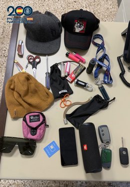 Sucesos.- Detenido el presunto autor de varios robos con fuerza en interior de vehículos en La Laguna (Tenerife)