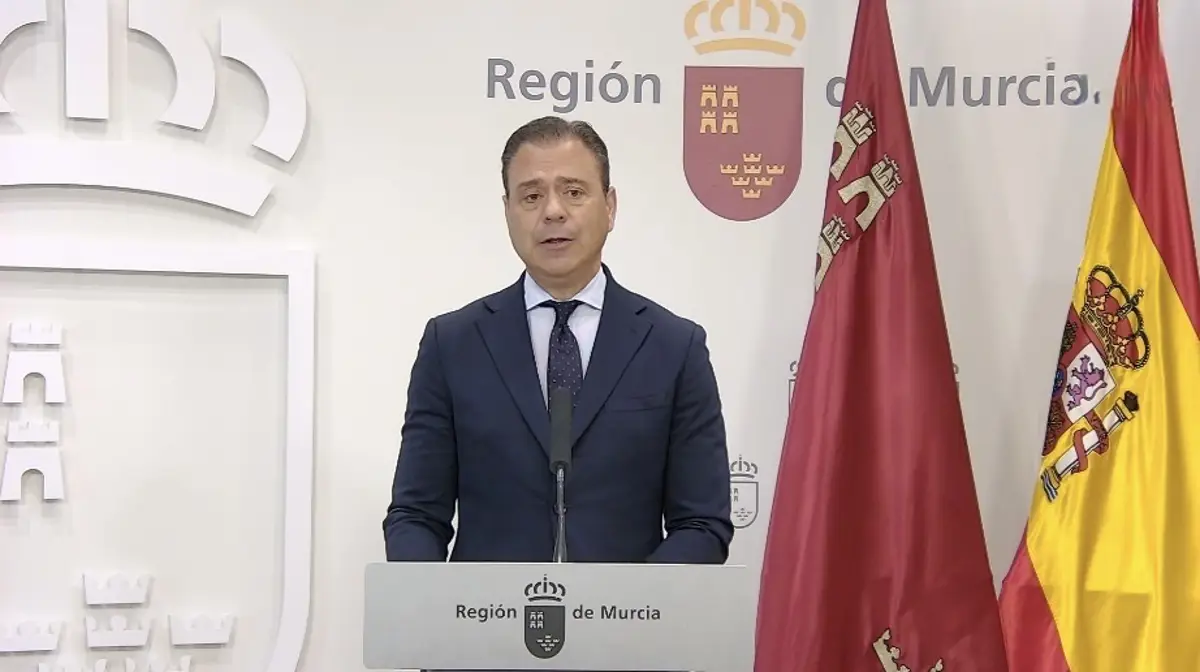 Portavoz del Gobierno regional, Marcos Ortuño