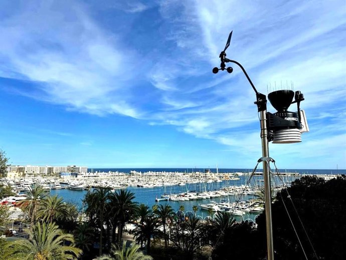 Archivo - Estación meteorológica en una imagen de archivo