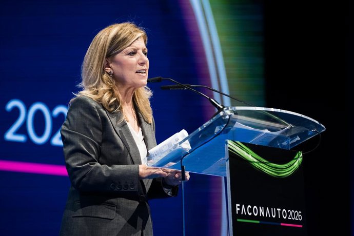 La presidenta de la patronal de concesionarios (Faconauto), Marta Blázquez