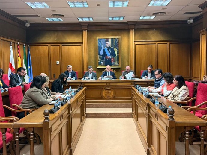 Reunión de la Junta de Gobierno de la Diputación de Almería.