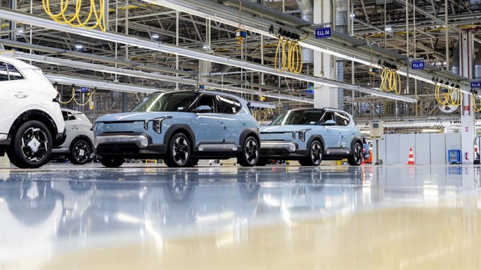 Archivo - KIA inicia la producción del EV2 en Eslovaquia, su segundo modelo eléctrico fabricado en Europa