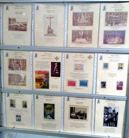 Imágenes históricas de la Semana Santa malagueña, protagonistas de la nueva exposición en Correos