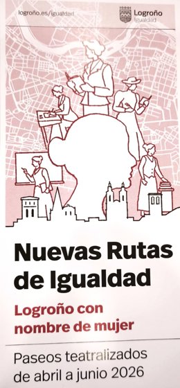 Tres 'Rutas de Igualdad', dos de ellas nuevas, visibilizarán de abril a junio a las mujeres destacadas en Logroño