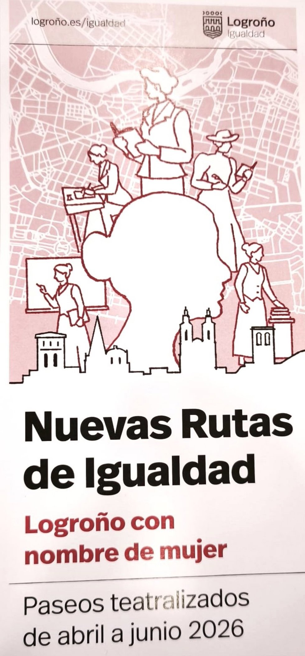 Tres 'Rutas de Igualdad', dos de ellas nuevas, visibilizarán de abril a junio a las mujeres destacadas en Logroño