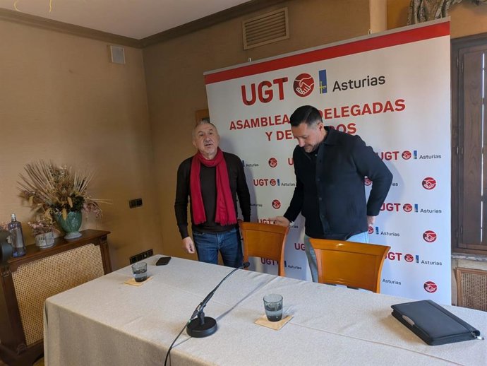 Pepe Álvarez y Javier Fernández Lanero