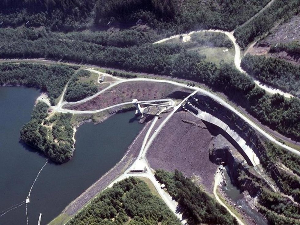 Proyecto de FlatironDragados en la presa Howard A.Hanson, cerca de Seattle (Estado de Washington)