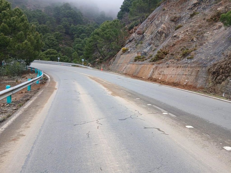 Obras en una carretera