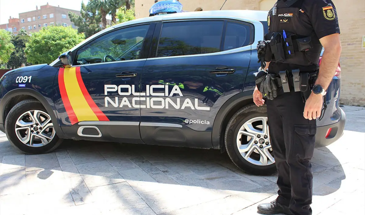 Imagen de archivo de un agente de la Policía Nacional