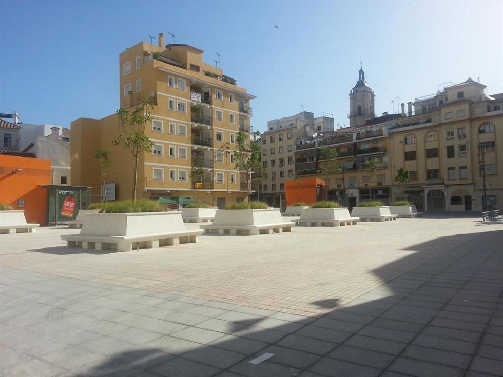Archivo - Plaza de Camas Málaga capital