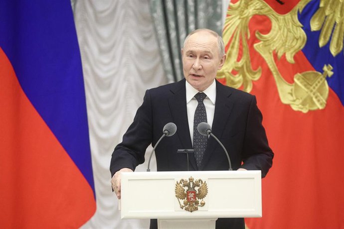 Vladimir Putin, presidente de Rusia.
