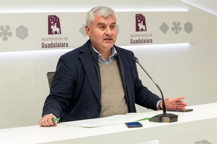 El concejal de Hacienda de Guadalajara, Alfonso Esteban.