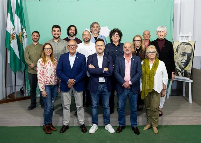 Andalucistas presenta a los ocho cabezas de lista para las elecciones autonómicas del 17 de mayo de 2026
