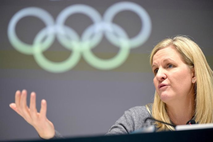 Archivo - La presidenta del COI, Kirsty Coventry