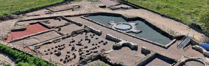 El yacimiento Villa Romana 'El Saucedo'.