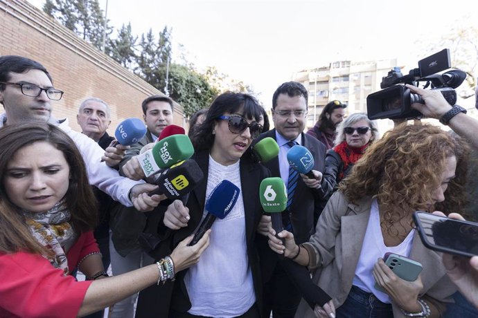 Archivo - Juana Rivas a su llegada a los juzgados de Granada el pasado 30 de octubre de 2025. Archivo.
