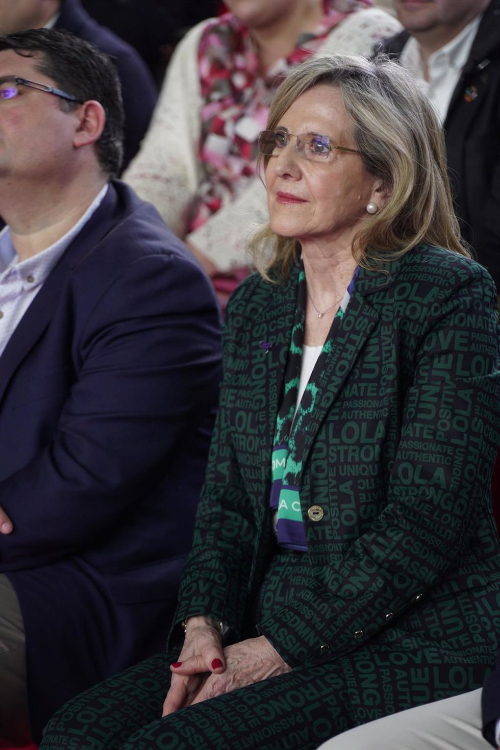 Archivo - La diputada del PP María Teresa Villuendas 
