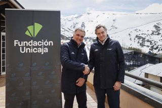 El director de Actividades Sociales de la Fundación Unicaja, Gerardo Lerones, y el consejero delegado de Cetursa, Jesús Ibáñez, han dado a conocer este acuerdo de colaboración.