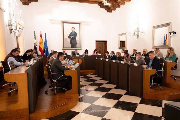 Pleno de la Diputación de Cáceres del mes de marzo