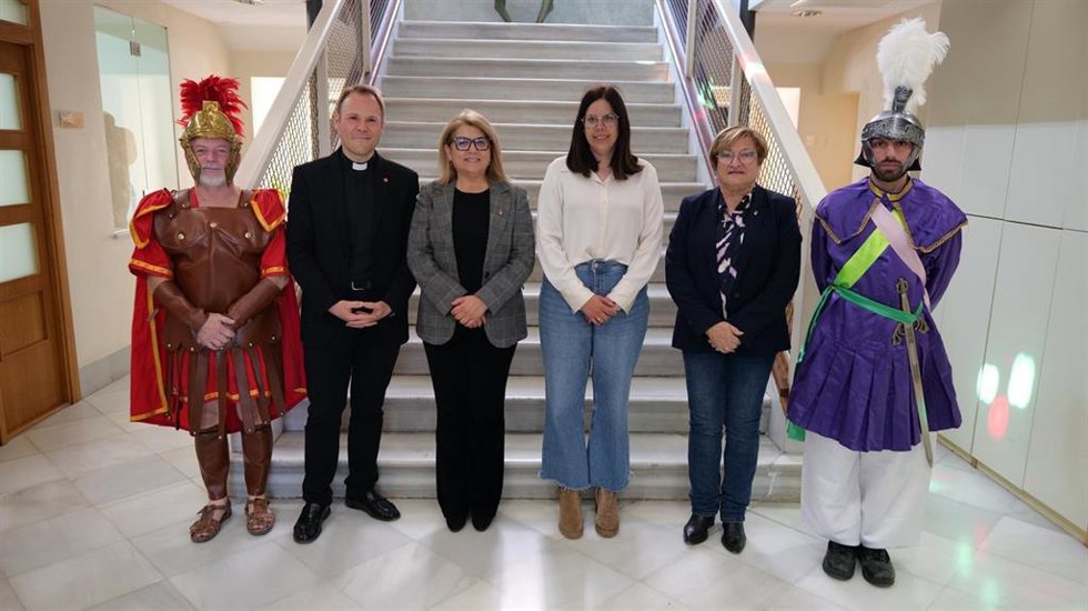 Presentación de la Representación Viviente de la Pasión de Cristo de Gádor (Almería).