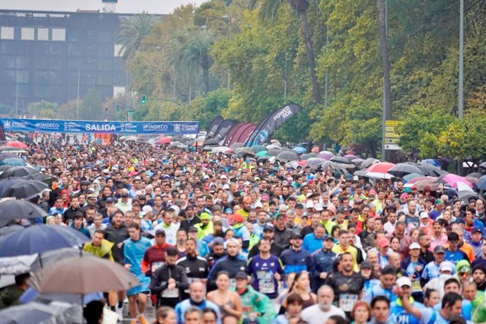 Imagen de la celebración de la Media Maratón en Córdoba celebrada el pasado 30 de noviembre.