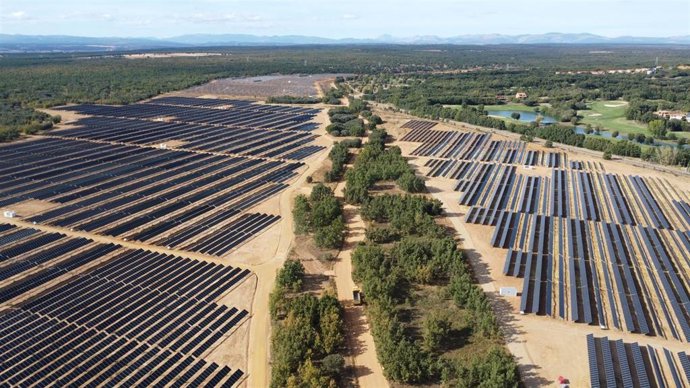 Plantas fotovoltaicas Axpo en la provincia de León.