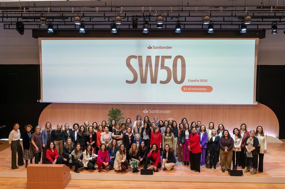 Santander reúne a las 50 directivas españolas que marcarán el liderazgo empresarial femenino