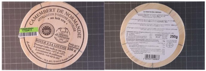 Imagen del producto afectado.