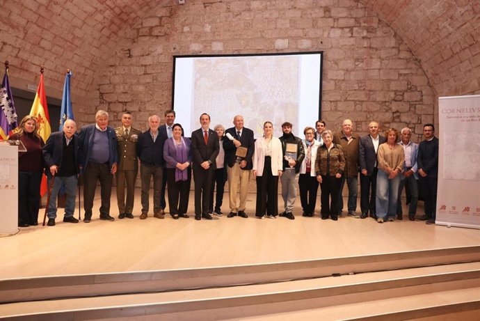La presidenta del Govern, Marga Prohens, en la entrega de los premios Cornelius Atticus 2025.