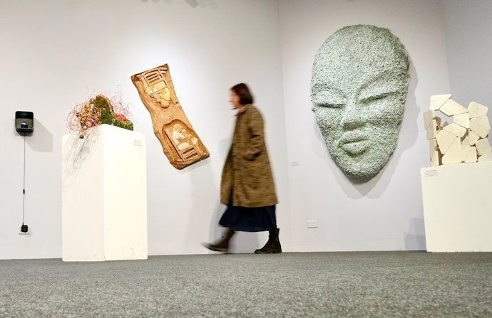 Exposición "Escultoras AQUÍ AHORA" en Juntas de Bizkaia