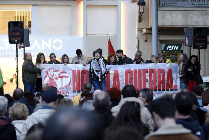 No a la guerra en Albacete