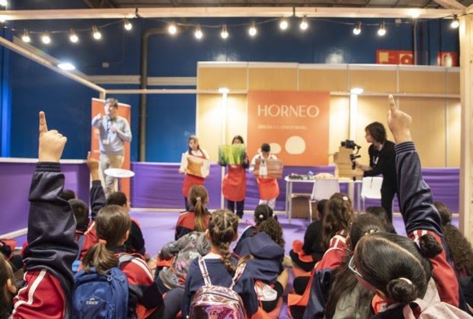 Talleres para alumnos en la feria Salón Gourmets