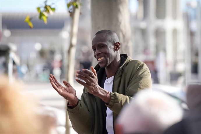 Archivo - Imagen de archivo del exdiputado de Podemos en la Asamblea de Madrid Serigne Mbaye