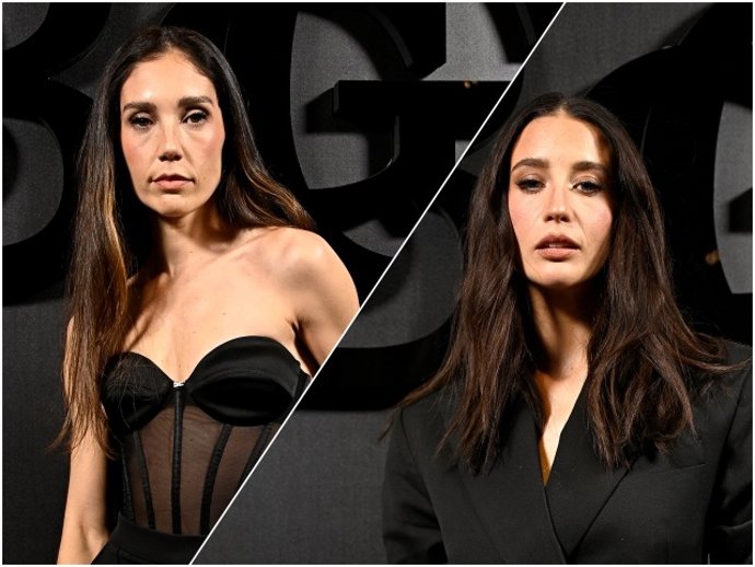 Celia y María Pedraza durante la fiesta de presentación del nuevo álbum de Bad Gyal, ‘Más cara’, a 26 de marzo de 2026, en Madrid (España). Concebido como su “dream playlist”, “Más Cara”.