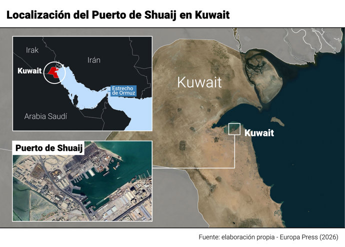 Puerto de Shuaij (Kuwait)