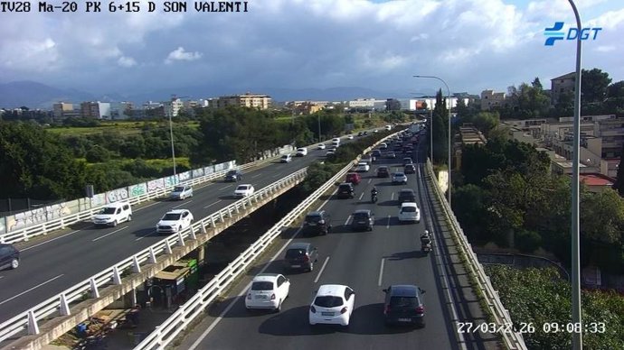 Tráfico en la Vía de Cintura.