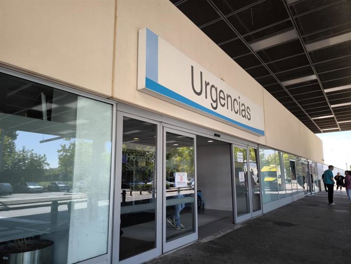 Un motorista, herido tras chocar contra un coche en Logroño Archivo - Urgencias del Hospital San Pedro de Logroño