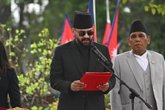 Foto: Nepal.- El rapero Balendra Shah jura el cargo como nuevo primer ministro de Nepal, el más joven de la historia