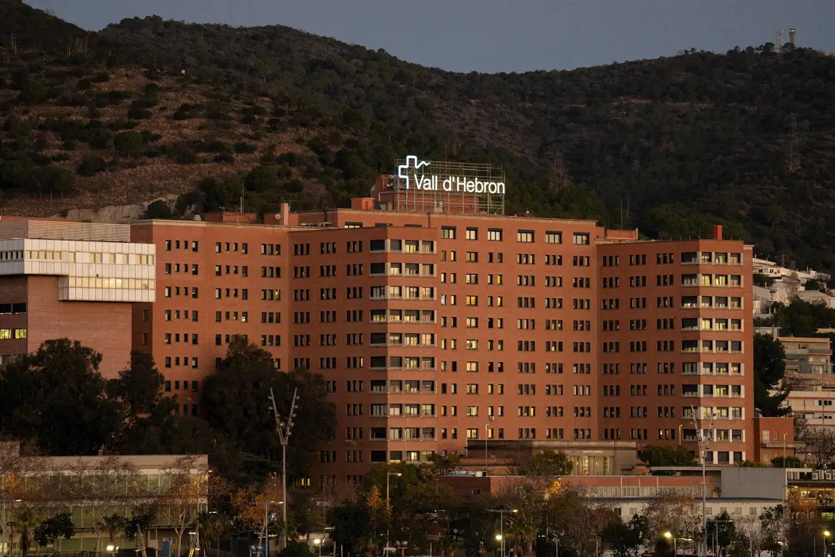 Fachada del Hospital de la Vall d’Hebron de Barcelona