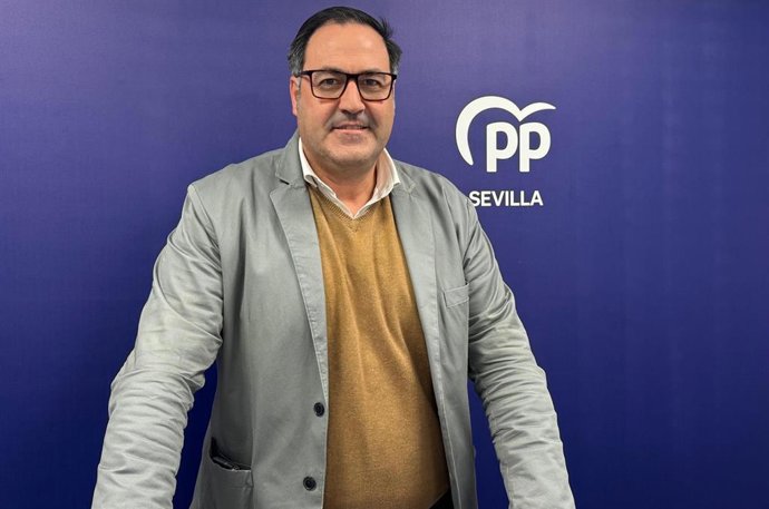 El presidente del PP de El Cuervo (Sevilla), Silvestre Castells