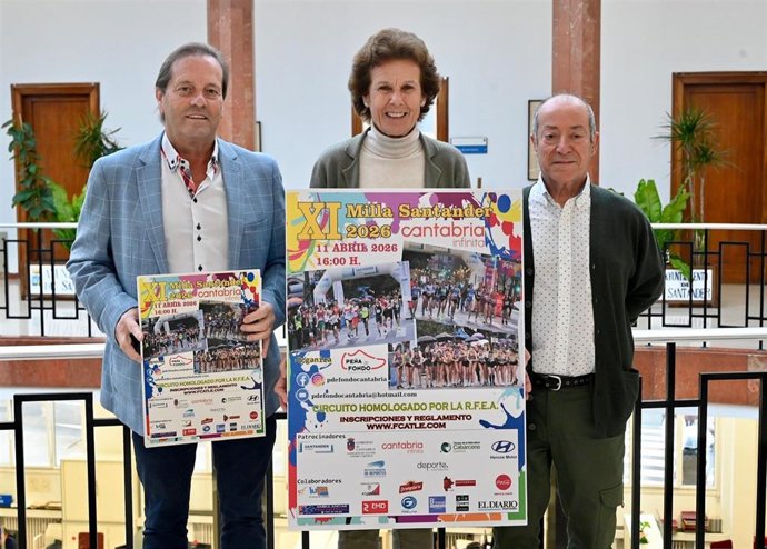 Más de 700 atletas participarán el 11 de abril en la XI Milla Urbana de Santander