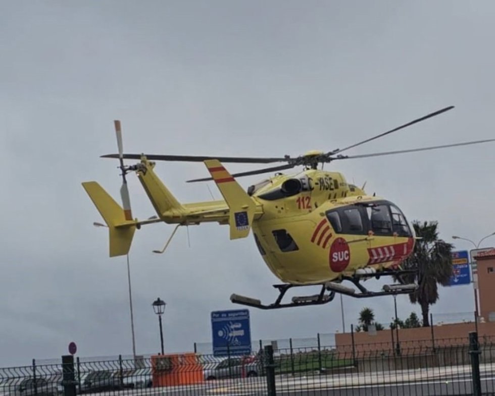 El helicóptero del SUC