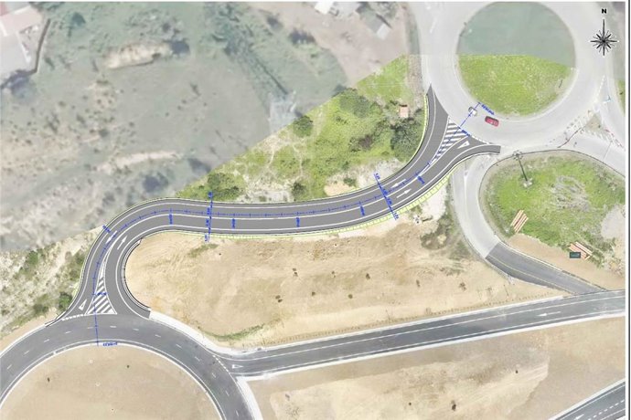 Infografía del ramal de conexión.